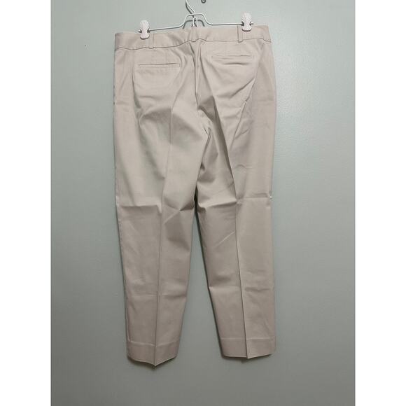 Talbots khaki the perfect crop pants size 10 - Picture 3 of 8